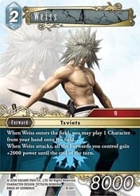 Weiss - Boss Deck: Final Fantasy VII - Final Fantasy TCG card