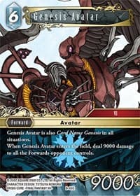 Genesis Avatar - Boss Deck: Final Fantasy VII - Final Fantasy TCG card