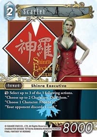 Scarlet - Boss Deck: Final Fantasy VII - Final Fantasy TCG card