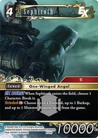 Sephiroth EX (B-039) - Boss Deck: Final Fantasy VII - Final Fantasy TCG card