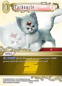 Carbuncle EX - Boss Deck: Final Fantasy VII - Final Fantasy TCG card