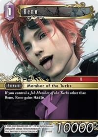 Reno - Boss Deck: Final Fantasy VII - Final Fantasy TCG card