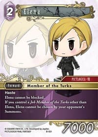 Elena - Boss Deck: Final Fantasy VII - Final Fantasy TCG card