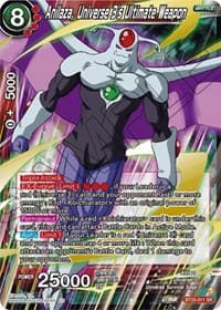 Anilaza, Universe 3's Ultimate Weapon - Power Absorbed - Dragon Ball Super: Masters card