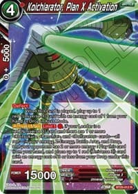 Koichiarator, Plan X Activation - Power Absorbed - Dragon Ball Super: Masters card