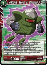 Panchia, Warrior of Universe 3 - Power Absorbed - Dragon Ball Super: Masters card
