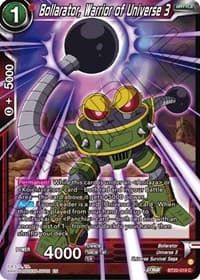 Bollarator, Warrior of Universe 3 - Power Absorbed - Dragon Ball Super: Masters card