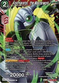 Koichiarator, the Masterwork - Power Absorbed - Dragon Ball Super: Masters card