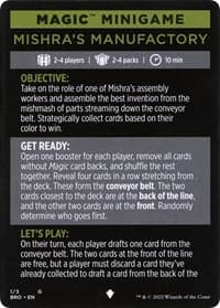 Magic Minigame: Mishra's Manufactory - The Brothers' War - Magic: The Gathering card