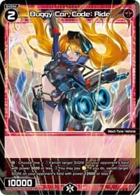 Buggy Car, Code: Ride - Welcome Back Diva -Lostorage- - WIXOSS card
