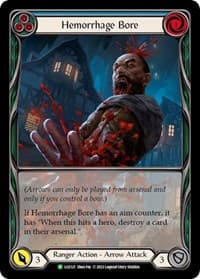 Hemorrhage Bore (Blue) - LGS121 - Flesh and Blood: Promo Cards - Flesh and Blood TCG card