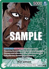 Kin'emon (Alternate Art) - Paramount War - One Piece Card Game card