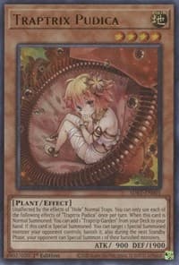 Traptrix Pudica - Structure Deck: Beware of Traptrix - YuGiOh card