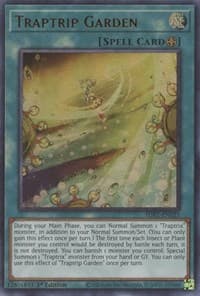 Traptrip Garden - Structure Deck: Beware of Traptrix - YuGiOh card
