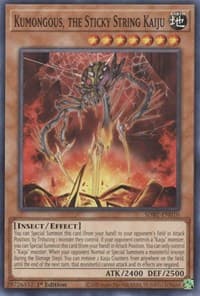 Kumongous, the Sticky String Kaiju - Structure Deck: Beware of Traptrix - YuGiOh card