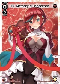 Ril, Memory of Innocence (Valentine 2023) - Promo Cards - WIXOSS card