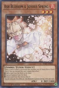 Ash Blossom & Joyous Spring - Structure Deck: Beware of Traptrix - YuGiOh card
