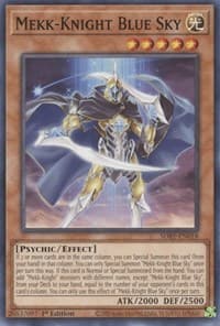 Mekk-Knight Blue Sky - Structure Deck: Beware of Traptrix - YuGiOh card