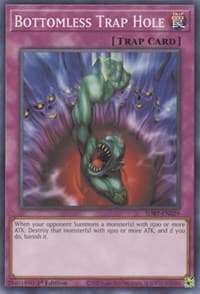 Bottomless Trap Hole - Structure Deck: Beware of Traptrix - YuGiOh card