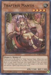 Traptrix Mantis - Structure Deck: Beware of Traptrix - YuGiOh card