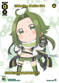 Midoriko, Battle Girl (January 2023) (Winner) - Promo Cards - WIXOSS card