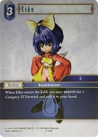 Eiko - Deck Exclusive Cards - Final Fantasy TCG card