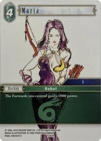Maria - Deck Exclusive Cards - Final Fantasy TCG card