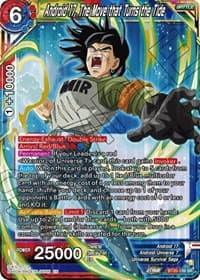 Android 17, The Move that Turns the Tide - Power Absorbed - Dragon Ball Super: Masters card