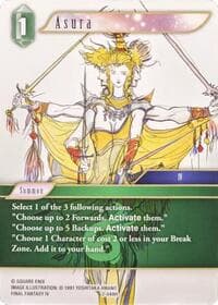 Asura - Deck Exclusive Cards - Final Fantasy TCG card