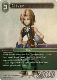 Zidane - Deck Exclusive Cards - Final Fantasy TCG card
