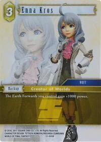 Enna Kros - Deck Exclusive Cards - Final Fantasy TCG card