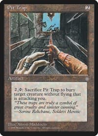 Pit Trap - Ice Age - Magic: The Gathering card