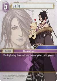 Lulu - Deck Exclusive Cards - Final Fantasy TCG card