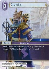Gramis - Deck Exclusive Cards - Final Fantasy TCG card