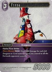 Freya - Deck Exclusive Cards - Final Fantasy TCG card