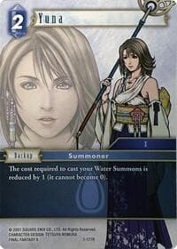 Yuna (1-117R) - Deck Exclusive Cards - Final Fantasy TCG card