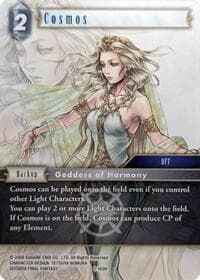 Cosmos - Deck Exclusive Cards - Final Fantasy TCG card
