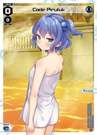 Code Piruluk (Onsen) - Promo Cards - WIXOSS card