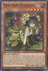 Traptrix Vesiculo - Structure Deck: Beware of Traptrix - YuGiOh card