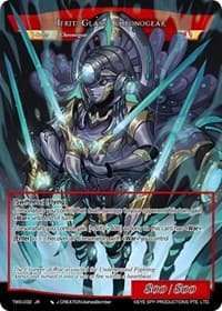 Summon the Charger of War! // Ifrit Glass Chronogear - The War of the Suns - Force of Will card