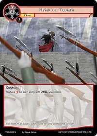 Hymn of Triumph - The War of the Suns - Force of Will card