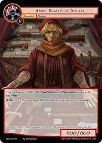 Arms Dealer of Solari - The War of the Suns - Force of Will card
