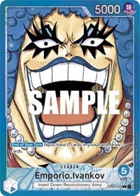 Emporio.Ivankov (049) (Alternate Art) - Paramount War - One Piece Card Game card