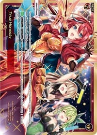 True Honesty (LRP) - Welcome Back Diva -Lostorage- - WIXOSS card