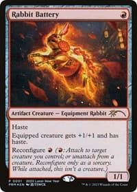 Rabbit Battery (Year of the Rabbit 2023) - Unique and Miscellaneous Promos - Magic: The Gathering card