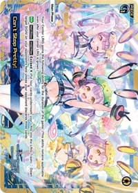 Can't Stop Pretty! (LRP) - Welcome Back Diva -Lostorage- - WIXOSS card