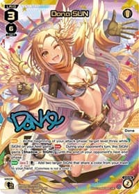 Dona SUN (UR) - Welcome Back Diva -Lostorage- - WIXOSS card