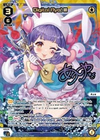 Digital Aya! III (UR) - Welcome Back Diva -Lostorage- - WIXOSS card