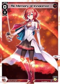Ril, Memory of Innocence (Parallel Foil) - Welcome Back Diva -Lostorage- - WIXOSS card