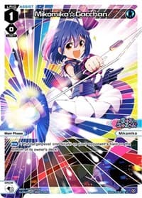 Mikomiko Gacchan (Parallel Foil) - Welcome Back Diva -Lostorage- - WIXOSS card